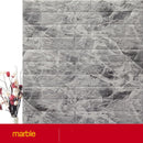 GYEY Self adhesive Waterproof TV Background Brick Wallpapers 3D Wall Sticker Living Room Wallpaper Mural Bedroom Decorative