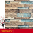 GYEY Self adhesive Waterproof TV Background Brick Wallpapers 3D Wall Sticker Living Room Wallpaper Mural Bedroom Decorative