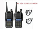 2021 nuevo 2 uds 10W 4800mah BaoFeng UV-9R plus radio bidireccional VHF UHF radio portátil cb impermeable walkie talkie uv 9R plus