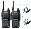 2021 nuevo 2 uds 10W 4800mah BaoFeng UV-9R plus radio bidireccional VHF UHF radio portátil cb impermeable walkie talkie uv 9R plus