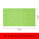 Selbstklebende 3D-Wandaufkleber für Schlafzimmer, warme Cartoon-Dekoration, Kinderzimmer, wasserdichte Tapete, Wandrock, Aufkleber