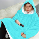 Oversized Hoodies Sweatshirt Women Winter Hoodies Fleece Giant TV Blanket With Sleeves Pullover Oversize Women Hoody Sweatshirts