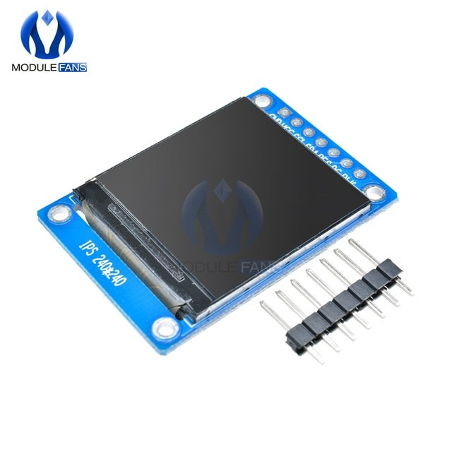 0.96 1.3 1.44 1.8 Inch Serial 128*128 128*160 80*160 240*240 65K SPI Full Color TFT IPS LCD Display Module Board Replace OLED