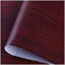 5M /10M Wood Grain Self Adhesive Wallpaper Waterproof PVC Vinyl Kitchen Wardrobe Cabinet Furniture Renovation Door Wall Sticker