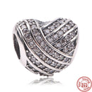 100% 925 Sterling Silver Feather Family Tree Snowflakes Boy Dangle Beads Fit Original Pandora Charms Bracelets DIY Women Jewelry