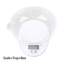 5KG/1G Kitchen Scale Weighing Scale Food Diet Postal Balance Measuring LCD Electronic Scales Suitable for household Kitchen