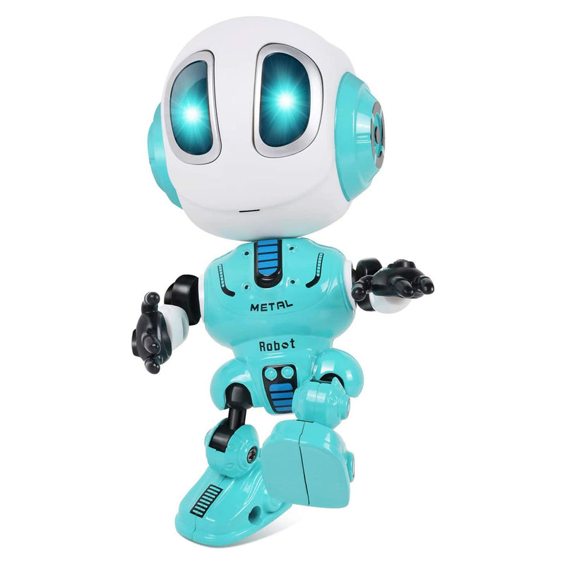 Robot inteligente parlante con carga USB, ojo LED interactivo para niños, juguete con Sensor de gestos, regalos de cumpleaños para niños