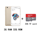 Xiaomi Redmi 5A googleplay teléfono móvil Snapdragon 425 13.0MP cámara trasera teléfono inteligente