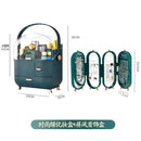 Transparent Cosmetic Storage Box Makeup Drawer Organizer Jewelry Nail Polish Make Up Container Desktop Beauty Storage Case