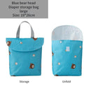Baby Diaper Bags Maternity Bag Waterproof Wet Cloth Diaper Backpack Reusable Diaper Cover Dry Wet Bag for mom baby care