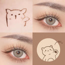 1PC Cute Matte Silver Liquid Eyeliner Long-lasting Non-smudge Waterproof Makeup White Blue Eyeliner Pen Eyes Cosmetics TSLM2