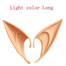 1Pair Halloween Latex Elf Ears High Simulation Soft Harmless False Ears Props Fairy Angel Dress Up Cosplay Hook Christmas Decor