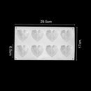 3D Diamond Love Heart Food Grade Mold Shaped Silicone With Dessert Decorating Cakes Mould For Birthday Fondant Chocolate Baking