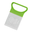 Utensilios mágicos de cocina, rebanador de cebolla, tenedor seguro, tomate, verduras, rebanador, soporte de ayuda de seguridad, herramienta para cortar patatas fritas