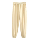 Tangada 2020 Autumn Women Terry 95% cotton suit oversized sets o neck hoodies sweatshirt shorts pants suits 6L30