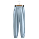 Tangada 2020 Autumn Women Terry 95% cotton suit oversized sets o neck hoodies sweatshirt shorts pants suits 6L30