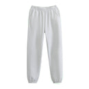 Tangada 2020 Autumn Women Terry 95% cotton suit oversized sets o neck hoodies sweatshirt shorts pants suits 6L30