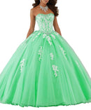 Favordear 2020 Sweetheart Applique Quinceanera 15 Years Vestidos De 15 Anos Lace Beaded Ball Gown 15 Years Party Dress