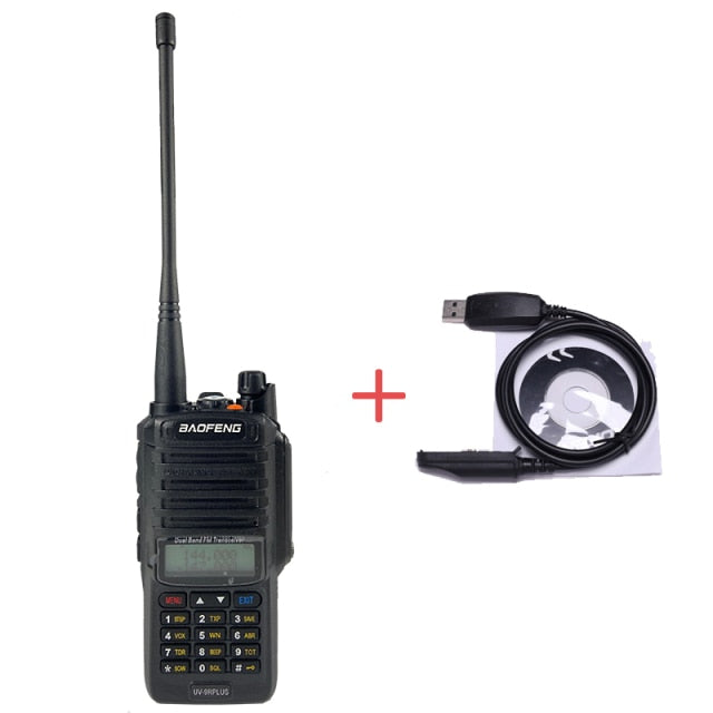 2021Nieuwe Baofeng UV-9RPlus 10W IP68 Walkie Talkie Waterdichte Dual Band Portable Cb Jacht Ham Radio UV9RPlus U/vhf Transceiver