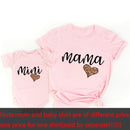 1pcs Rainbow Mommy and Me Shirt Fashion Family Matching Clothes Rainbow Mama and Mini T Shirt Cute Family Look Outfits