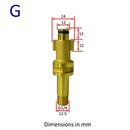 Metal Adapter Foam Nozzle Foam Generator Foam Gun High Pressure Washer Soap Foamer for Nilfisk Karcher Huter Elitech Lavor