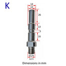 Metal Adapter Foam Nozzle Foam Generator Foam Gun High Pressure Washer Soap Foamer for Nilfisk Karcher Huter Elitech Lavor