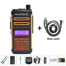2020 BF X3 Plus High Power Walkie Talkie Long Range Tri-Band Ham CB Radio Tragbarer HF-Transceiver BaoFeng UV-5R Update-Version