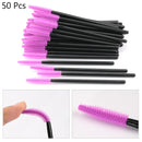 Disposable Silicone Gel Eyelash Brush Comb Mascara Wands Eye Lashes Extension Tool Professional Beauty Makeup Tool For Women