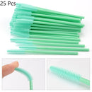 Disposable Silicone Gel Eyelash Brush Comb Mascara Wands Eye Lashes Extension Tool Professional Beauty Makeup Tool For Women
