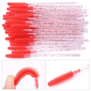 Disposable Silicone Gel Eyelash Brush Comb Mascara Wands Eye Lashes Extension Tool Professional Beauty Makeup Tool For Women