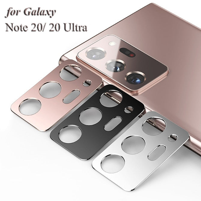Ultradünne Kamera-Abdeckung aus Metall, Displayschutzfolie für Samsung Galaxy Note 20 Ultra Lens Case, kratzfest für Note20