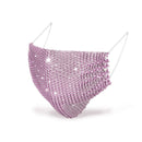 Shiny Rhinestone Mask Face Decor Jewelry Bling Elastic Fashion Jewelry Masks With Face Bandana Party Halloween Cosplay маска