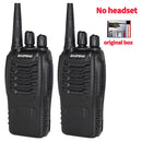 2/4PCS Original Baofeng BF888S Walkie Talkie 5W BF-888S 6KM Portable Two Way Radio Transmitter UHF Transceiver BF 888S Intercom