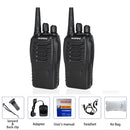 2/4PCS Original Baofeng BF888S Walkie Talkie 5W BF-888S 6KM Portable Two Way Radio Transmitter UHF Transceiver BF 888S Intercom