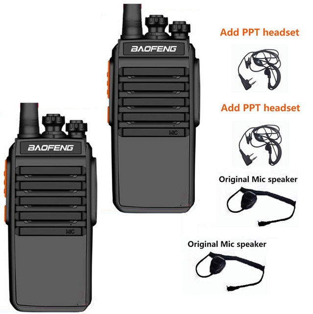 2021 baofeng upgrade 2PC bf-888s 8W usb Fast charger mini walkie-talkie headset UHF west Ham Radio station Radiostation CB radio