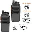 2021 baofeng upgrade 2PC bf-888s 8W usb Fast charger mini walkie-talkie headset UHF west Ham Radio station Radiostation CB radio