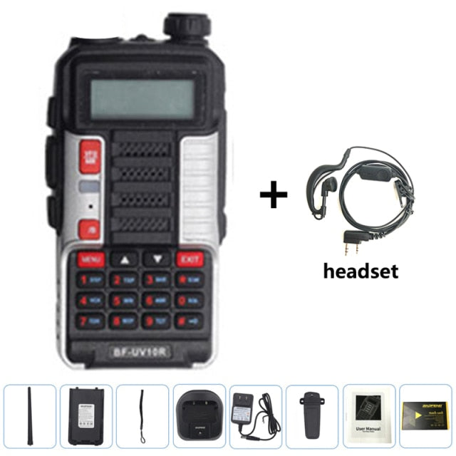 Baofeng UV-10R Walkie Talkie 5800mAh VHF UHF Dual Band Two Way CB Ham Radio UV10R Portable USB Charging Radio Transceiver