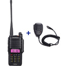 Dropshipping Baofeng 9R Plus Waterproof IP67 Walkie Talkie High Power CB Ham 50 20 Km Long Range UV9R Portable Two Way Radio