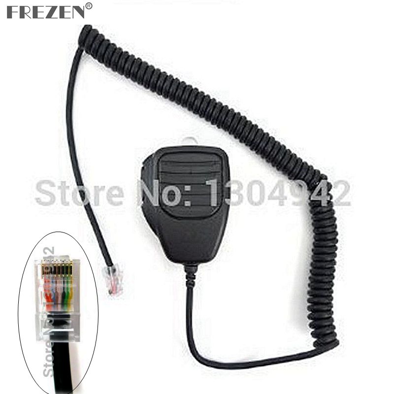 8-poliges Handheld-Remote-Lautsprechermikrofon für iCom Radio IC-706 IC-2000/H IC-F1721 IC-7000 IC-V8000 IC-FR3000 IC-FR4000