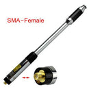 New RH770 Dual Band 144/430MHz High Gain SMA-Female Telescopic Handheld Radio Antenna for Harvest Kenwood BAOFENG WALKIE TALKIE