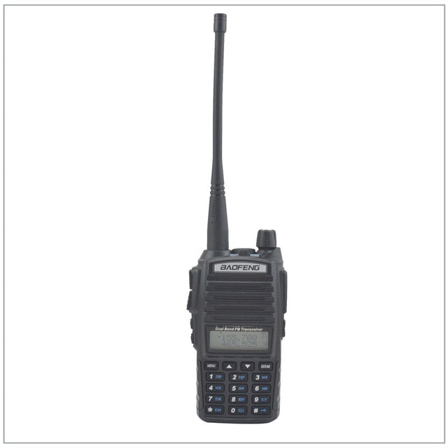 UV 82 Walkie Takie Baofeng 8W UV82 DUAL BAND VHF/UHF Radio Doppel-PTT-Schalter Radio Baofeng Radio UV-82 8W mit Freisprech-Headset