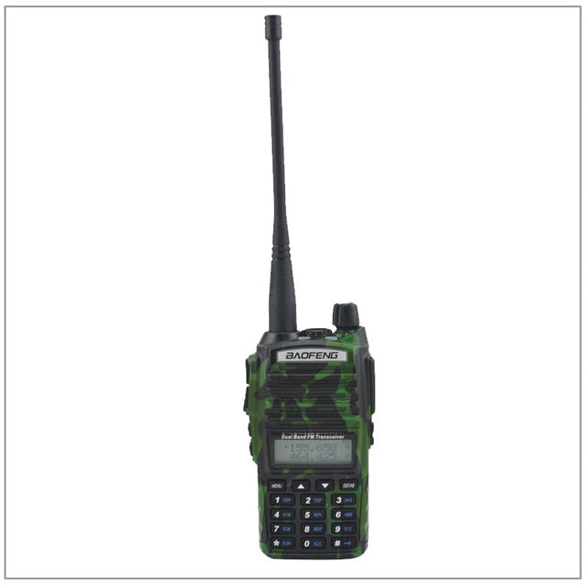 UV 82 Walkie Takie Baofeng 8W UV82 DUAL BAND VHF/UHF Radio Doppel-PTT-Schalter Radio Baofeng Radio UV-82 8W mit Freisprech-Headset