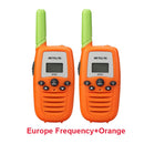 Retevis RT637 RT37 Walkie Talkie Children 2pcs Six Color Children's radio Festival Birthday Gift Push To Talk For Kids Woki Toki