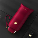 Olycat Flat Cute Mini Umbrella Five Folding UV Luxury Umbrella Rain Women Portable Summer Outdoor Pocket Sun Umbrella Girls Gift