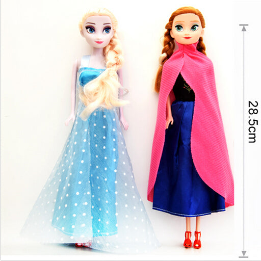 Original Prinzessin Elsa Puppe Anna Schneekönigin Kinder Mädchen Spielzeug Geburtstag Weihnachtsgeschenke für Kinder Sharon Puppen