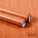 Papel tapiz de grano de madera de PVC, autoadhesivo, impermeable, pegatinas para muebles, papel de Contacto, dormitorio, cocina, puerta, armario, decoración de escritorio