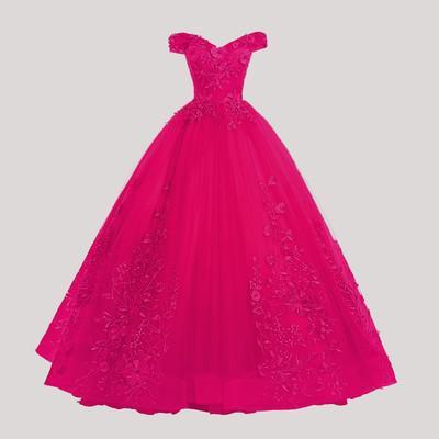 Quinceanera Dresses Off The Shoulder Party Prom Luxury Lace Floor-length Ball Gown Vintage Vestidos De 15 Anos Quinceanera Dress