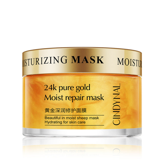 120g Gesichtscreme Collagen Anti-Falten 24k Gold Serum Creme Schlafmaske Bleaching Gesichtscreme Feuchtigkeitsspendende Anti-Aging TSLM2