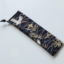 New Portable Pillow Bag Knife Fork Chopsticks Bag Soft 1Pc Air Cotton Zipper Travel Cutlery Bag Storage Supplies