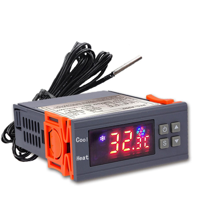 STC-3000 alta precisión 12V 24V 220V termostato Digital controlador de temperatura termómetro Sensor higrómetro